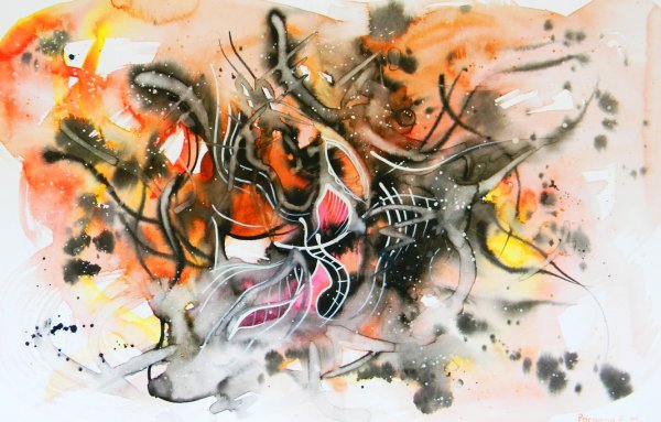 Абстракция картины