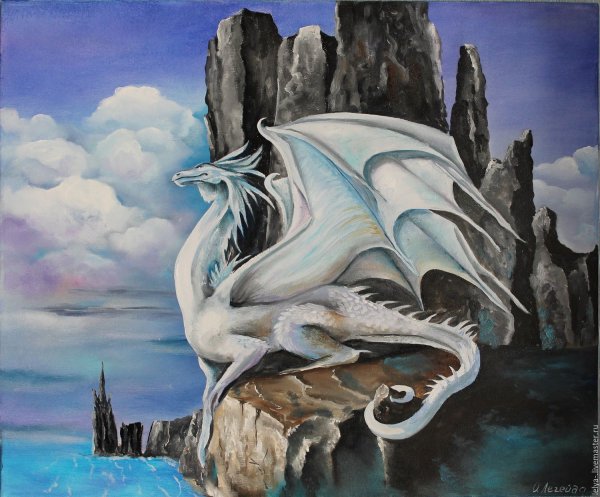 Дракон живопись