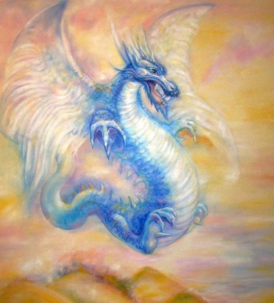 Дракон живопись