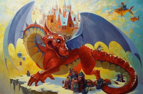 Художник Антон Горцевич фэнтези