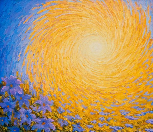 Азат Гадельшин картины солнце