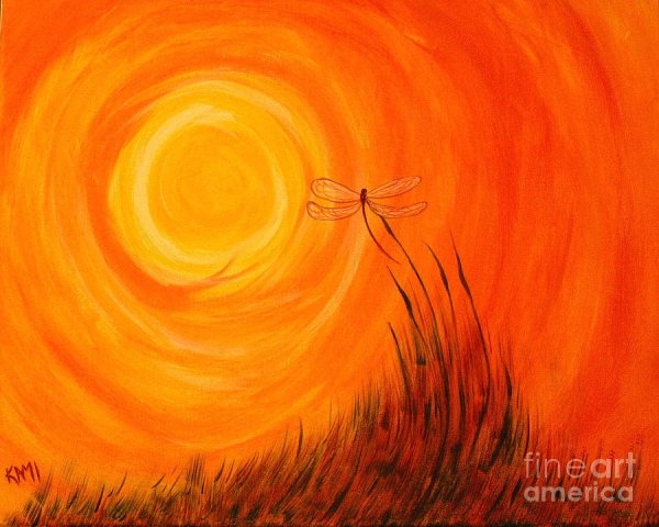 Солнце красками