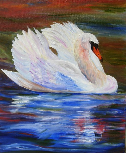 Лебедь в живописи знаменитых художников