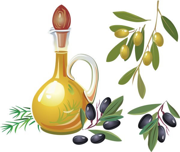 Оливки мультяшные