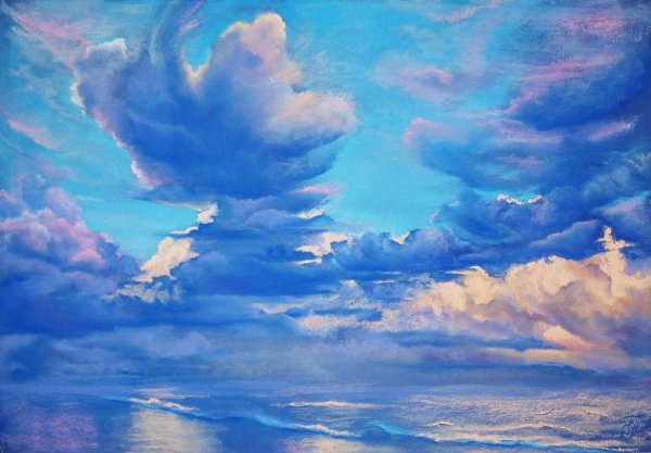 Небо пастелью