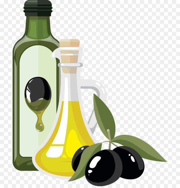 Бутылка масла вектор