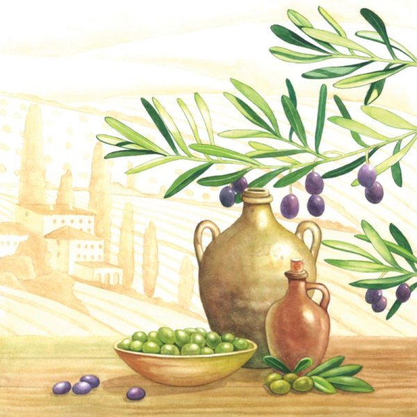 Оливковое масло вектор