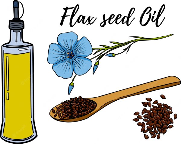 Льняное масло