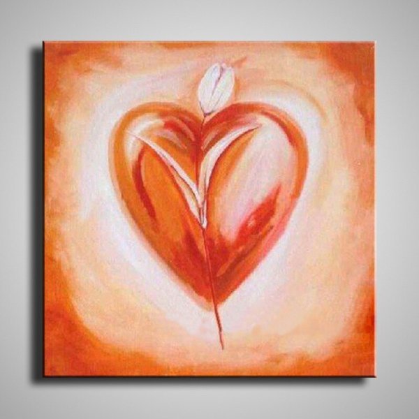 Сердце картина маслом