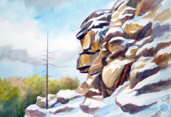 Варвара леднёва акварель