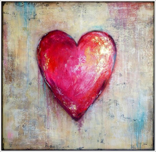Сердце живопись