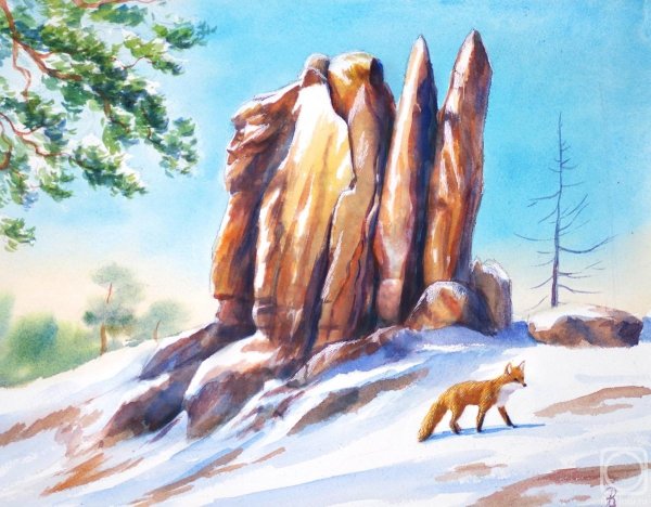 Варвара леднёва акварель