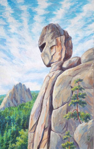 Красноярские столбы Манская баба