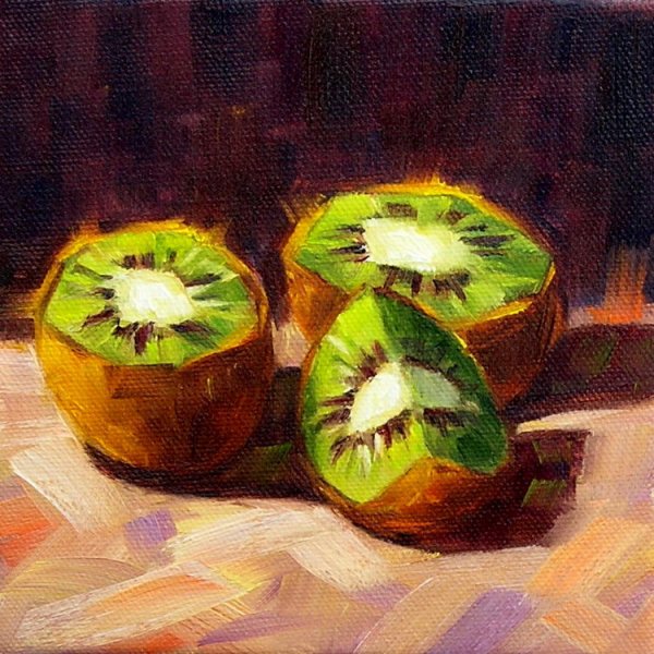 Яблоко декоративная живопись