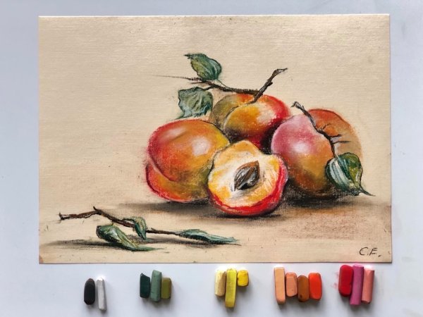 Ольга Гусева масляная пастель