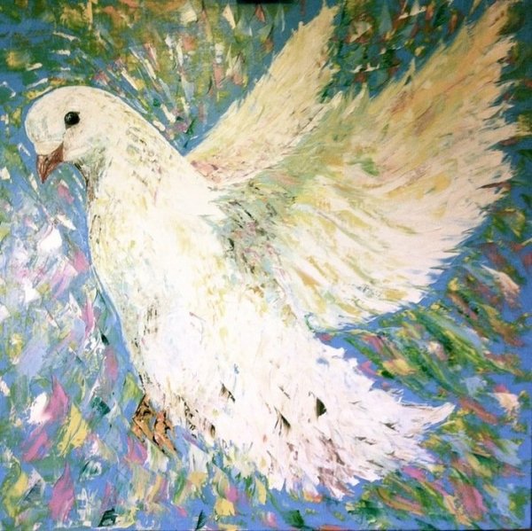 Голуби в живописи