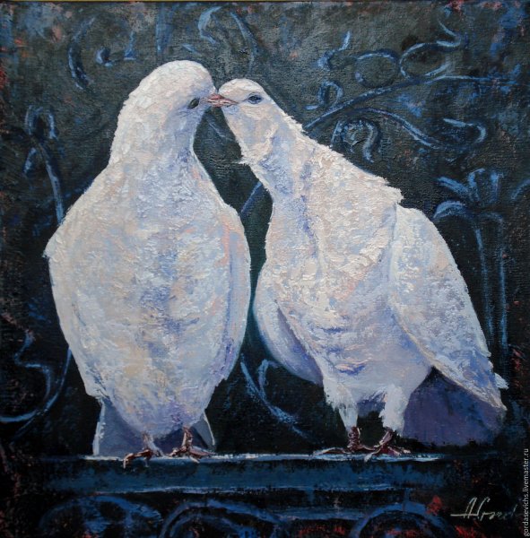 Голуби в изобразительном искусстве