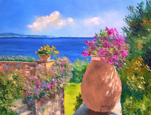 Картина лето