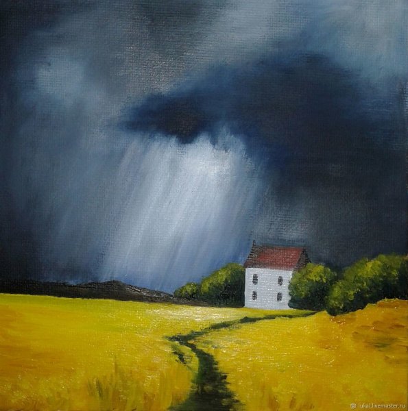 Гроза в живописи