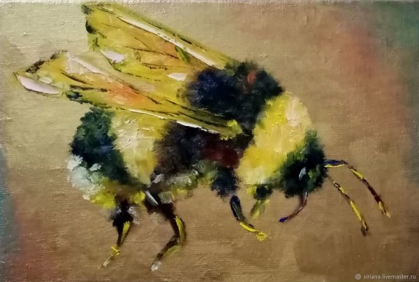 Шмель живопись