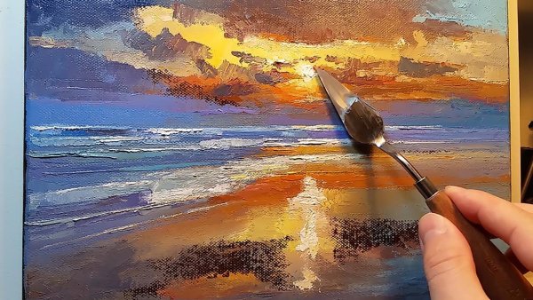 Рисование маслом