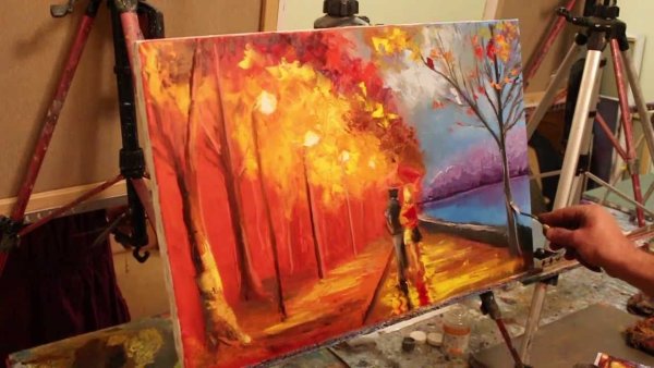 Работа с красками