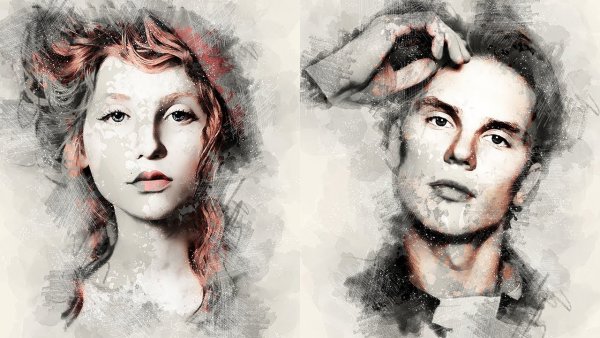 Фильтры фотошоп для портретов