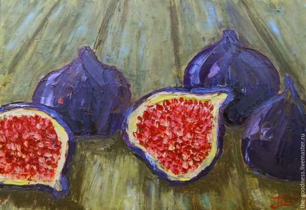 Экзотические фрукты живопись
