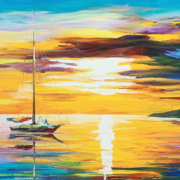 Леонид Афремов морские пейзажи