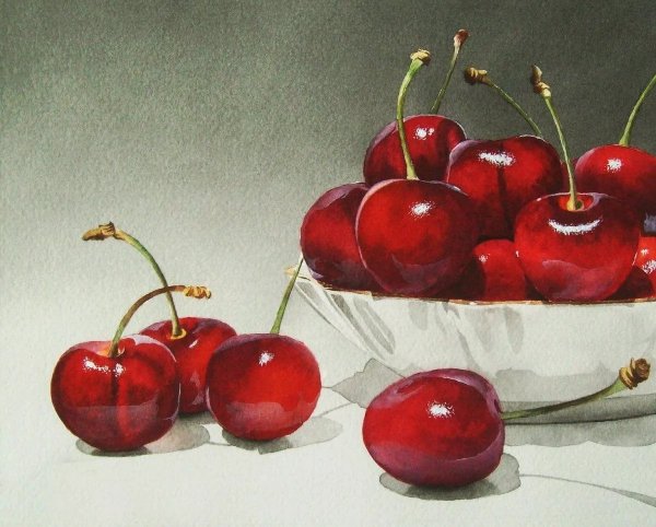 Jacqueline Gnott Watercolor натюрморт