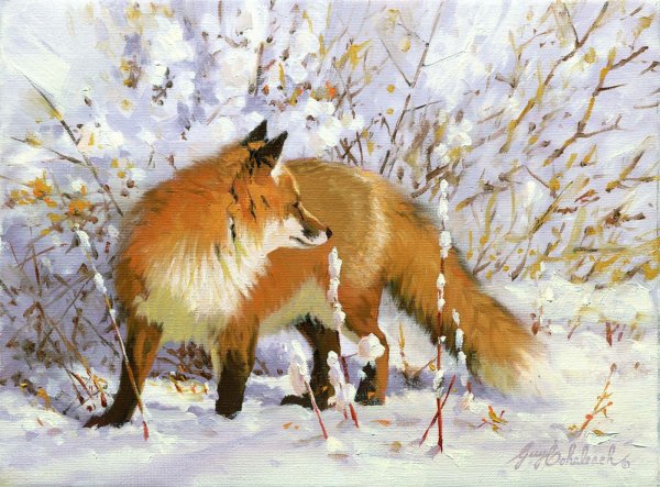 Лиса лисовна художник