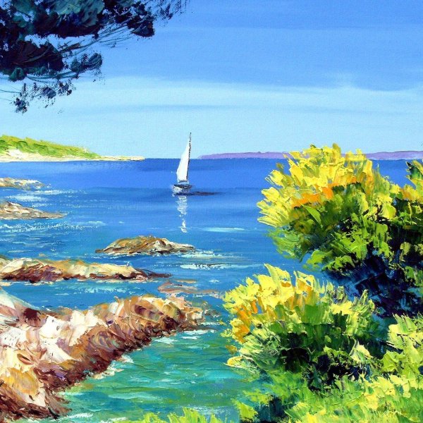 Жан-Марк Жаньячик картины паруса