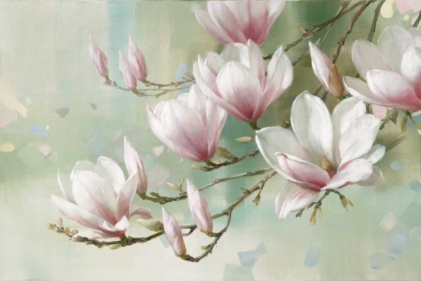 Магнолия Суланжа акрил холст