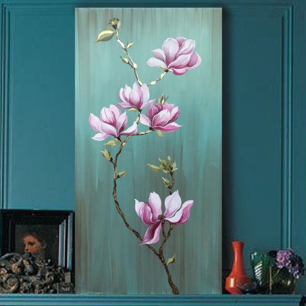 Магнолия пастелью