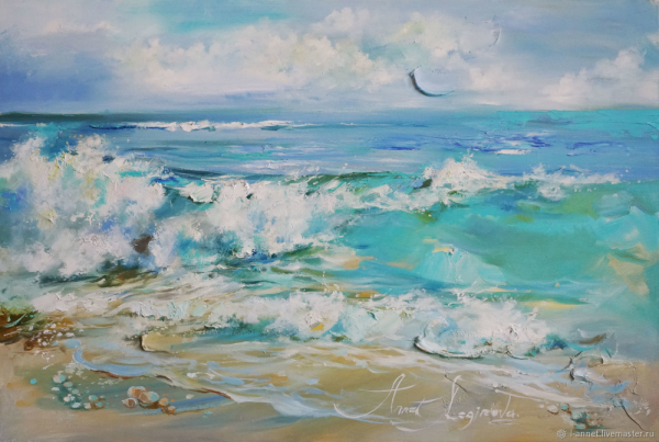 Аннет Логинова картины море