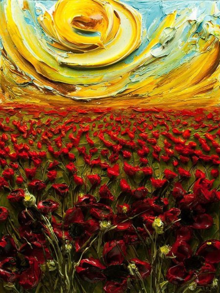 Объемная живопись Джастина Геффри