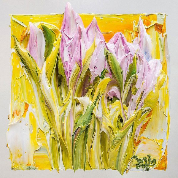 Джастин Геффри картины техника