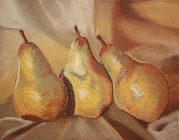 Натюрморт пастелью