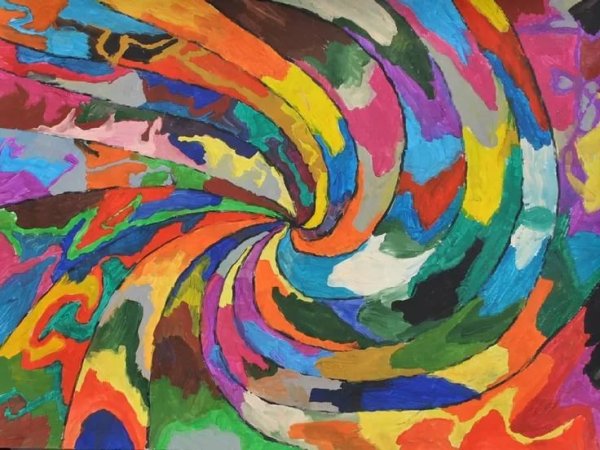 Цветы в стиле абстракционизм