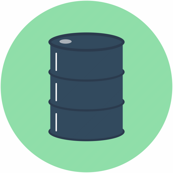 Значок бочки