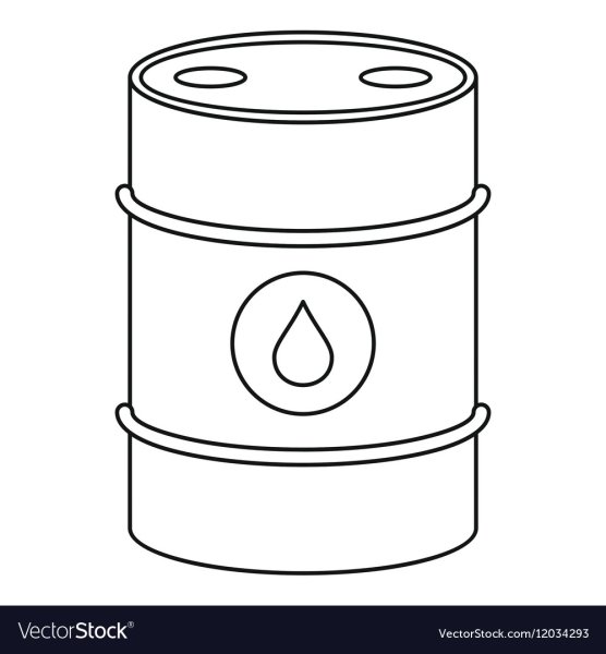 Иконка бочка масла