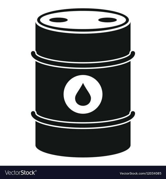 Нефтяная бочка вектор