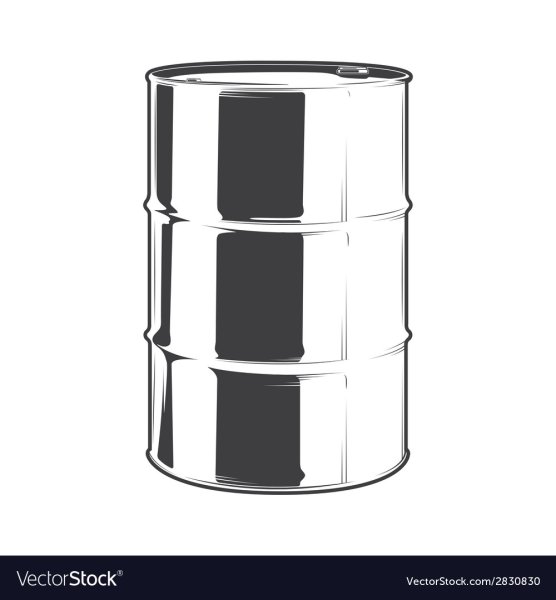 Металлическая нефтяная бочка