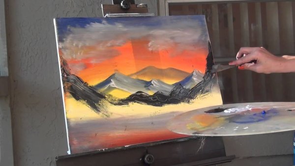 Видеоуроки рисования маслом