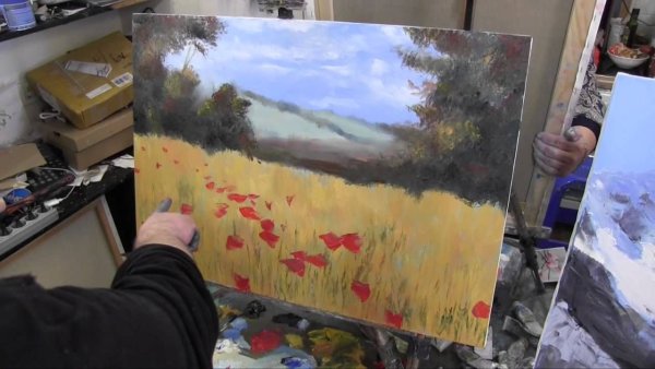 Игорь Сахаров Маковое поле мастер класс