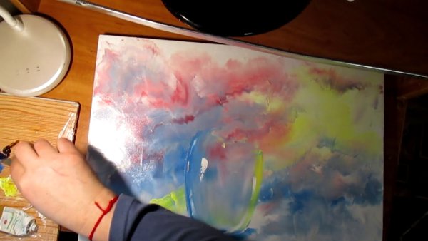 Видеоурок рисования масляными красками для начинающих