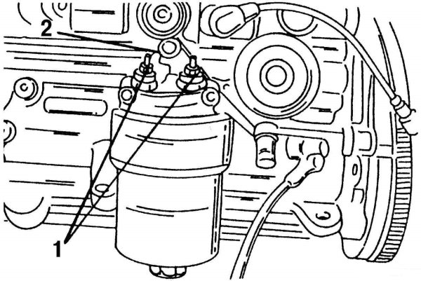 Датчик масляного давления автомобиля Фольксваген б 3