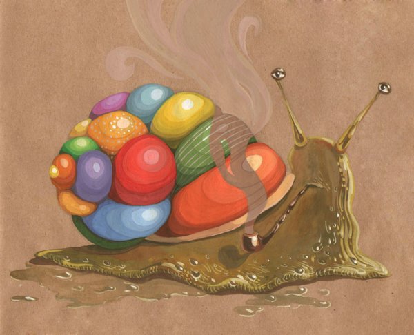 Улитки картины художников