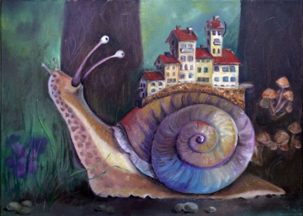 Сказочная улитка