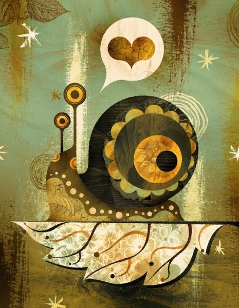 Улитка в искусстве